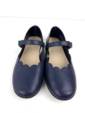 The Children's Place Comfort Flex Navy Blue Mary Jane Dress Shoes